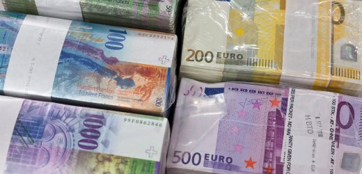 Bundles of bank notes